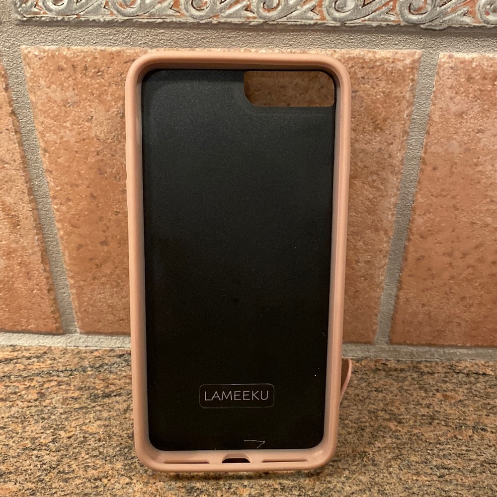 Rose Gold iPhone 6 Plus Phone Case w Cardholder